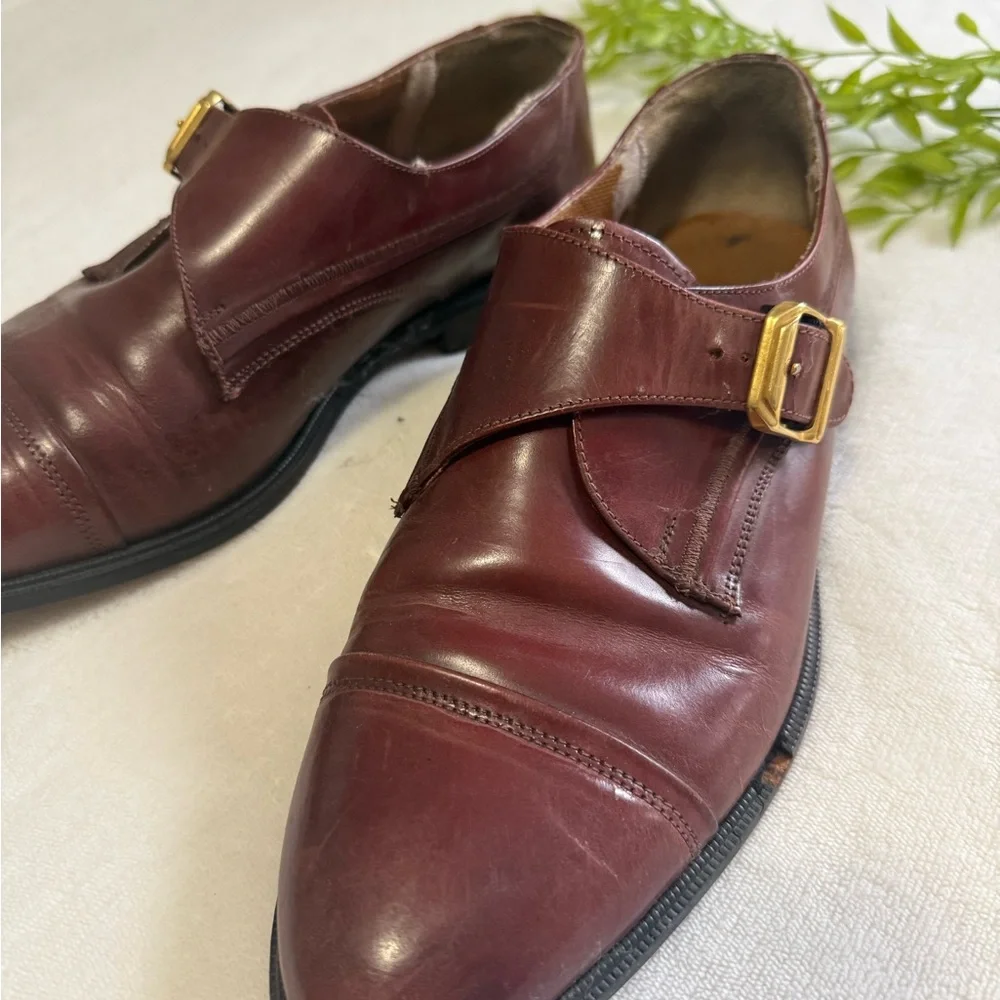 Giorgio Brutini | Burgundy Leather Oxfords